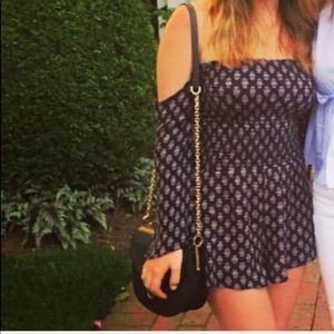 Off-Shoulder, Smocked Romper
